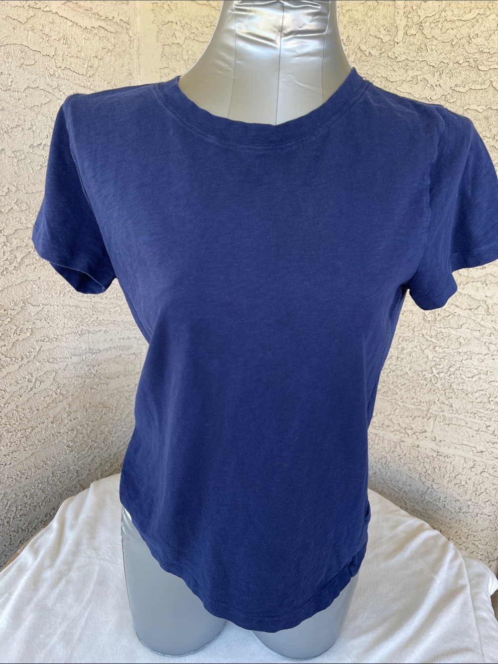J. Crew Factory Girlfriend Tee in Midnight Blue
100% cotton